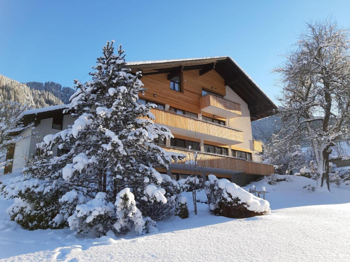 Haus Gant Daire Sankt Gallenkirch Dış mekan fotoğraf